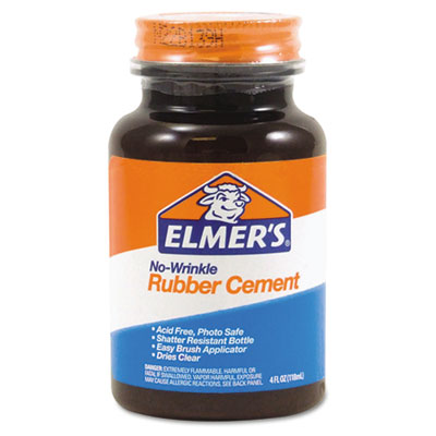 Elmer's Rubber Cement, 4 oz.