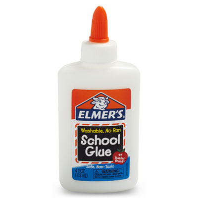 Elmer's Washable School Glue, 4 oz. Bottle