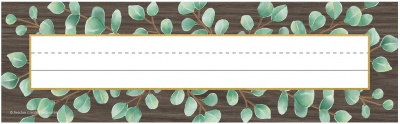 Eucalyptus Flat Name Plates