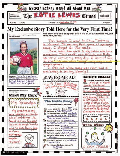 Extra, Extra, Read All About Me! Poster Set