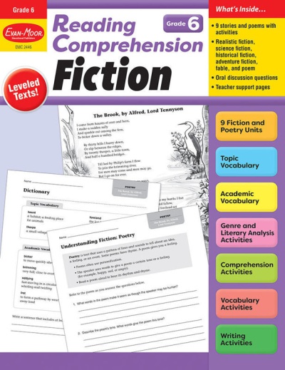 Fiction Reading Comprehension Grade 6