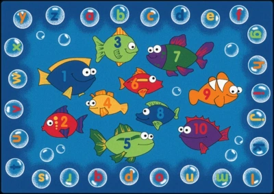Fishing for Literacy Carpet Rectangle