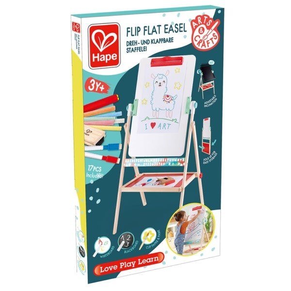 Flip Flat Easel Color Box for Art Activities | Ages 3+