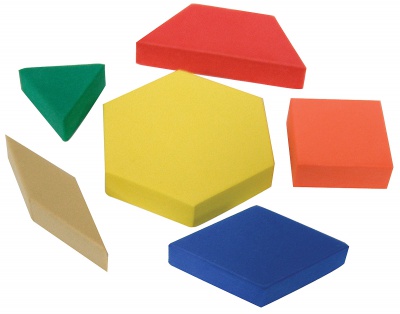 Foam Pattern Blocks Set