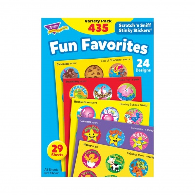 Fun Favorites Stinky Stickers Variety Pack