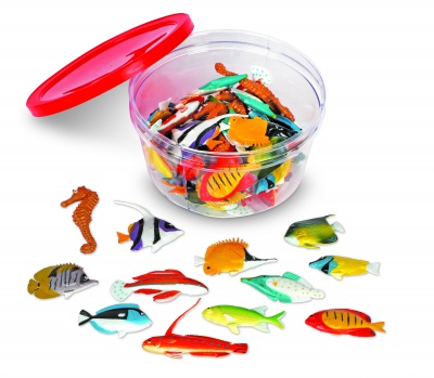 Fun Fish Counters, Set of 60