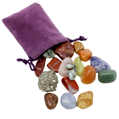 Gem Stone Rocks in Bag