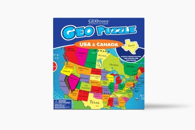 Geo Puzzle USA and Canada
