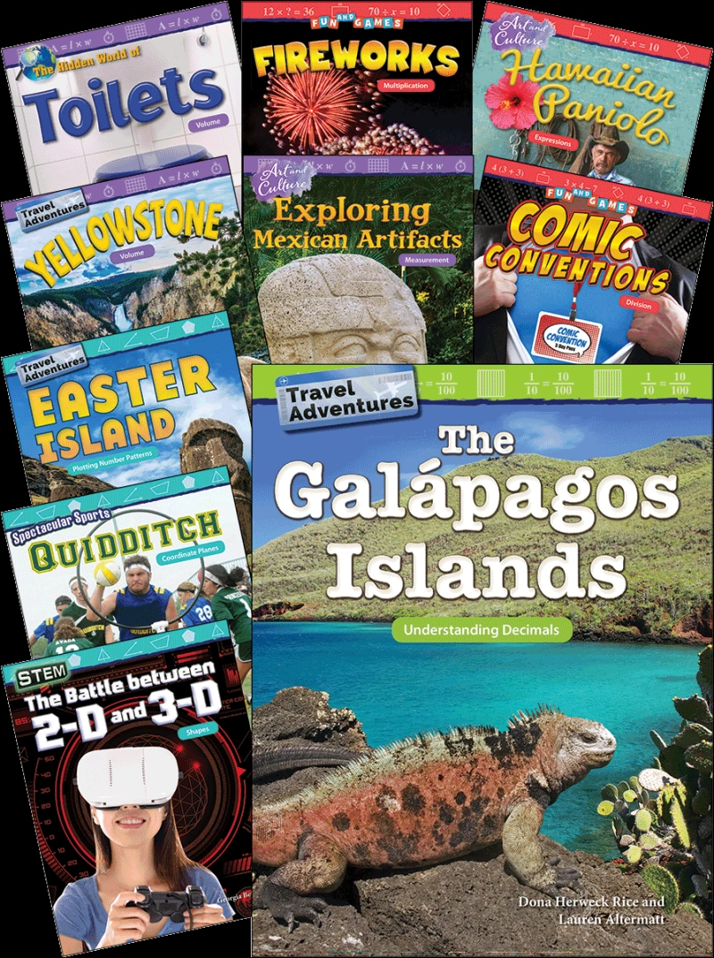 Grade 5 Math Nonfiction Set | Geometry & Operations Books