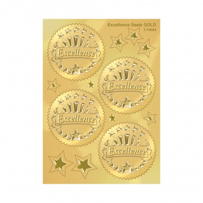 Gold Excellence Seals 2 Pack of 32