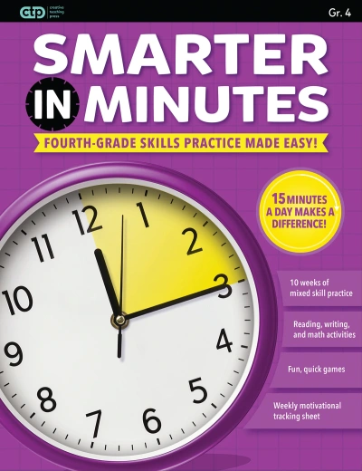 Grade 4 Smarter In Minutes Workbook