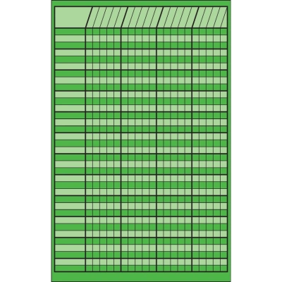 Green Small Vertical Incentive Chart