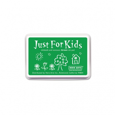 Green Stamp Pad Just For Kids