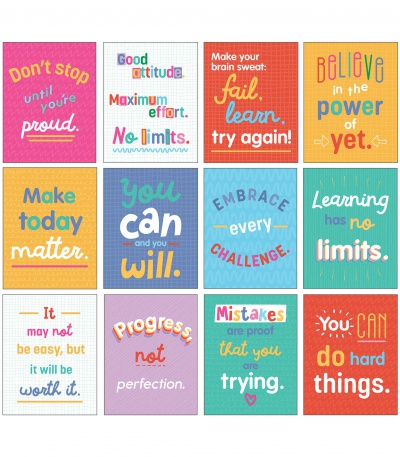 Growth Mindset Quotes Mini Posters