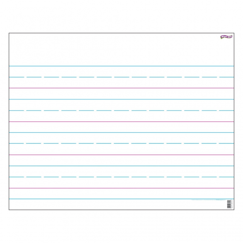 Handwriting Paper Wipe-Off Chart