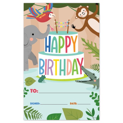 Happy Birthday Jungle Friends Awards