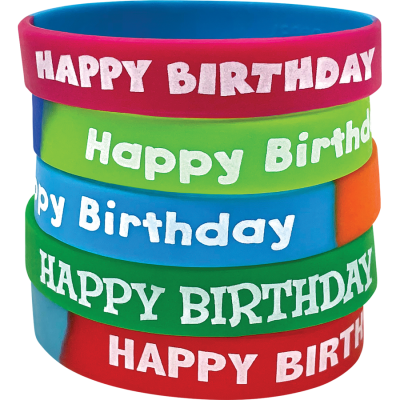 Happy Birthday Wristbands