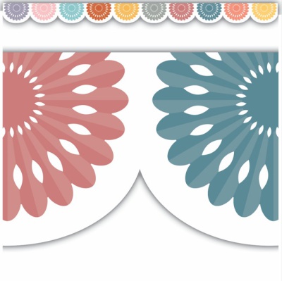 Happy Cactus Crew Fiesta Die-Cut Border Trim