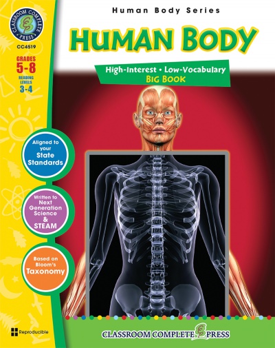 Human Body Big Book Grade 5-8