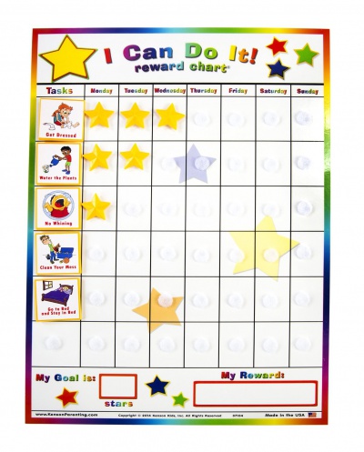 I Can Do It! Reward Chart