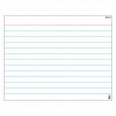 Index Card Wipe Off Chart