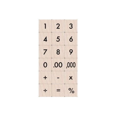 Ink Math Math Stamps Set for Hands-On Learning | All Grades