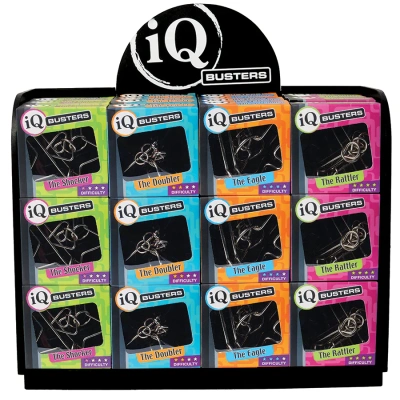 IQ Busters Asst Wire Puzzles