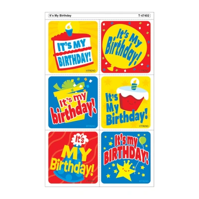 It's My Birthday Stickers