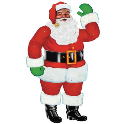 Jointed Santa 29 Tall