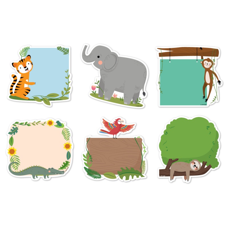 Jungle Friends 6 Cut-Outs