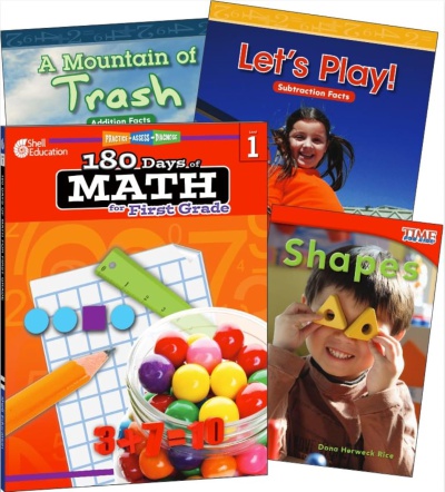 Grade 1 Math Bundle with Readers & Practice | Grade 1