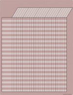 Light Mauve Incentive Chart Wipe Off