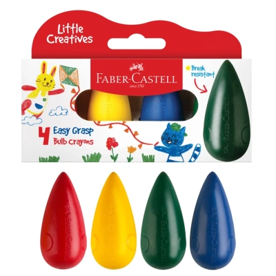 Little Creatives Easy Grasp Bulb Crayons