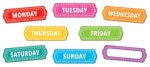 Magnetic Accents, Chalk Loops Days of the Week