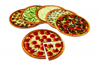 Magnetic Pizza Fraction Demonstration Set