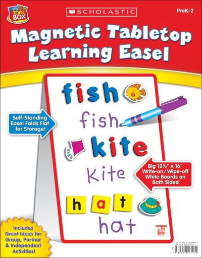 Magnetic Tabletop Learning Easel