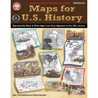 Maps for U.S. History Grades 5-8+