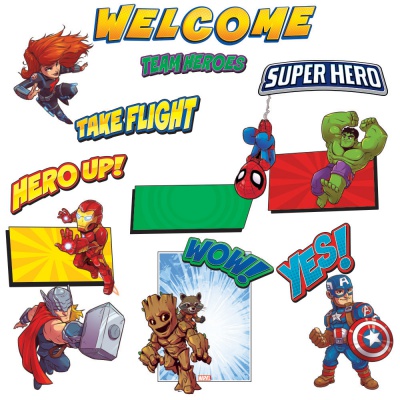 Marvel Super Hero Adventure Welcome Bulletin Board Set