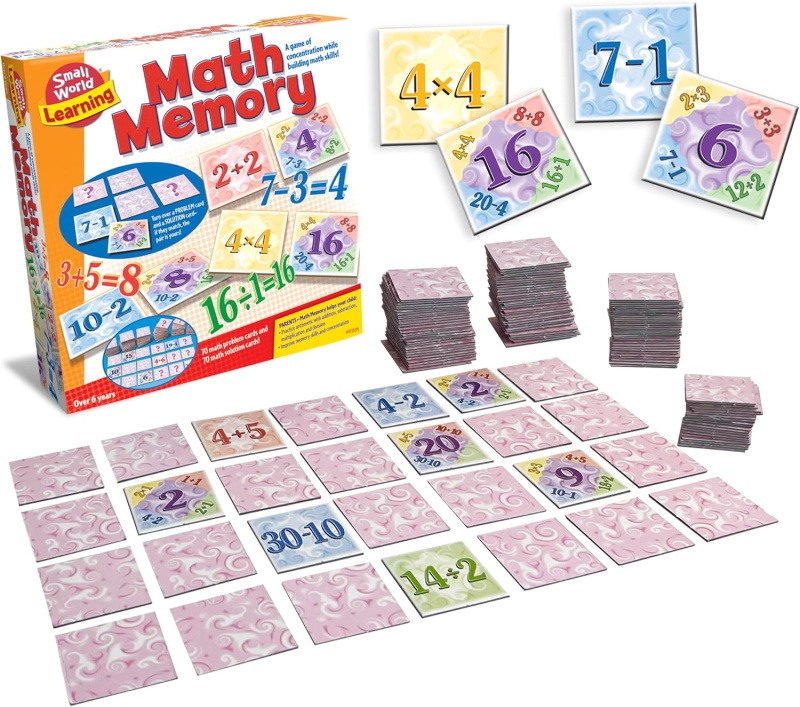 Math Memory Game – Small World Toys Grades A6+