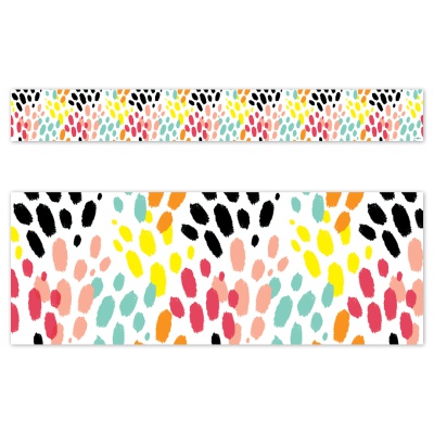 Messy Tracks Jungle Friends EZ Border