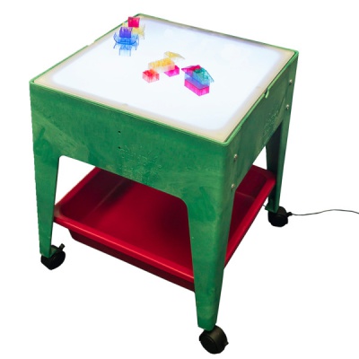Mobile Mite LED Light Table Green