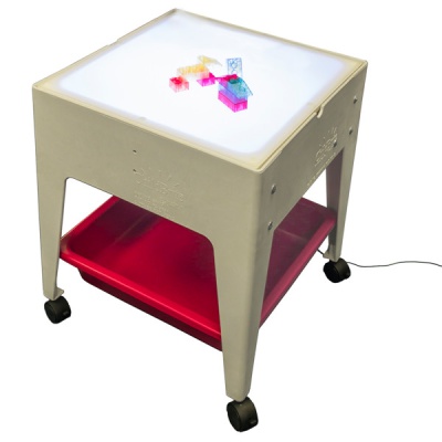 Mobile Mite LED Light Table Sandstone