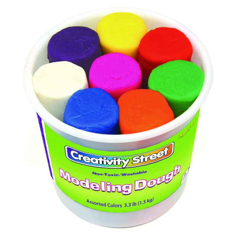 Modeling Dough Example 8-Color Modeling Dough Set for Creative Arts | Ages 3+