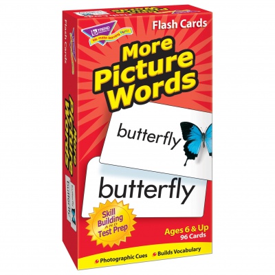More Picture Words Flash Cards