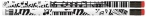 Music Glitz Assorted Pencil, Pack of 12