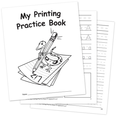 My Printing Practice Book for Handwriting | All Grades