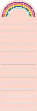 Oh Happy Day Rainbow Pocket Chart 13" X 39"