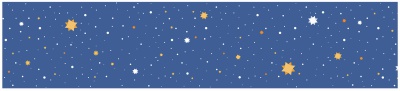 Once Upon A Dream Starry Night Deco Trim