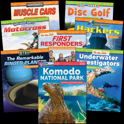 Operations & Algebraic Reasoning Grade 6: 8-Book Set