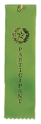 Participant Green Ribbon Carde